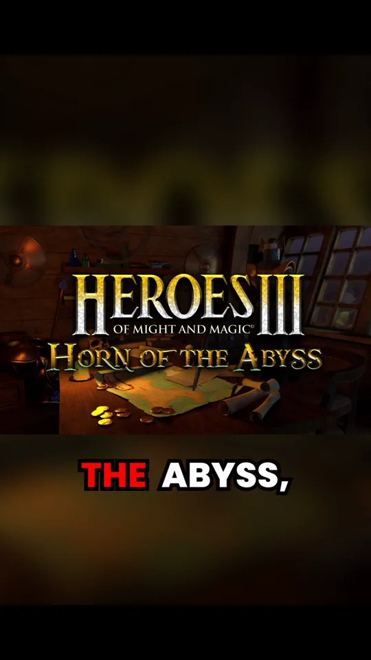 Heroes of Might and Magic III: Horn of the Abyss reel cover