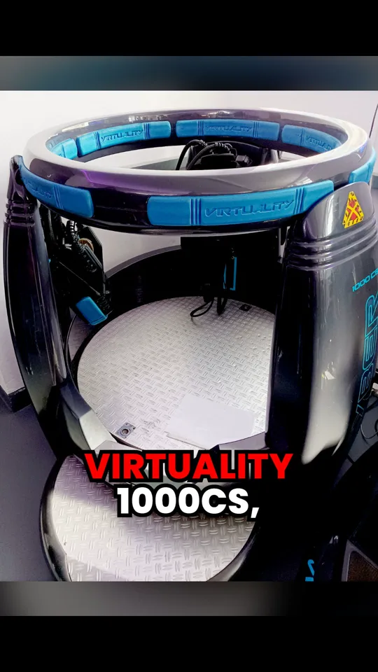 Virtuality 1000CS arcade VR pods / Dactyl Nightmare reel cover